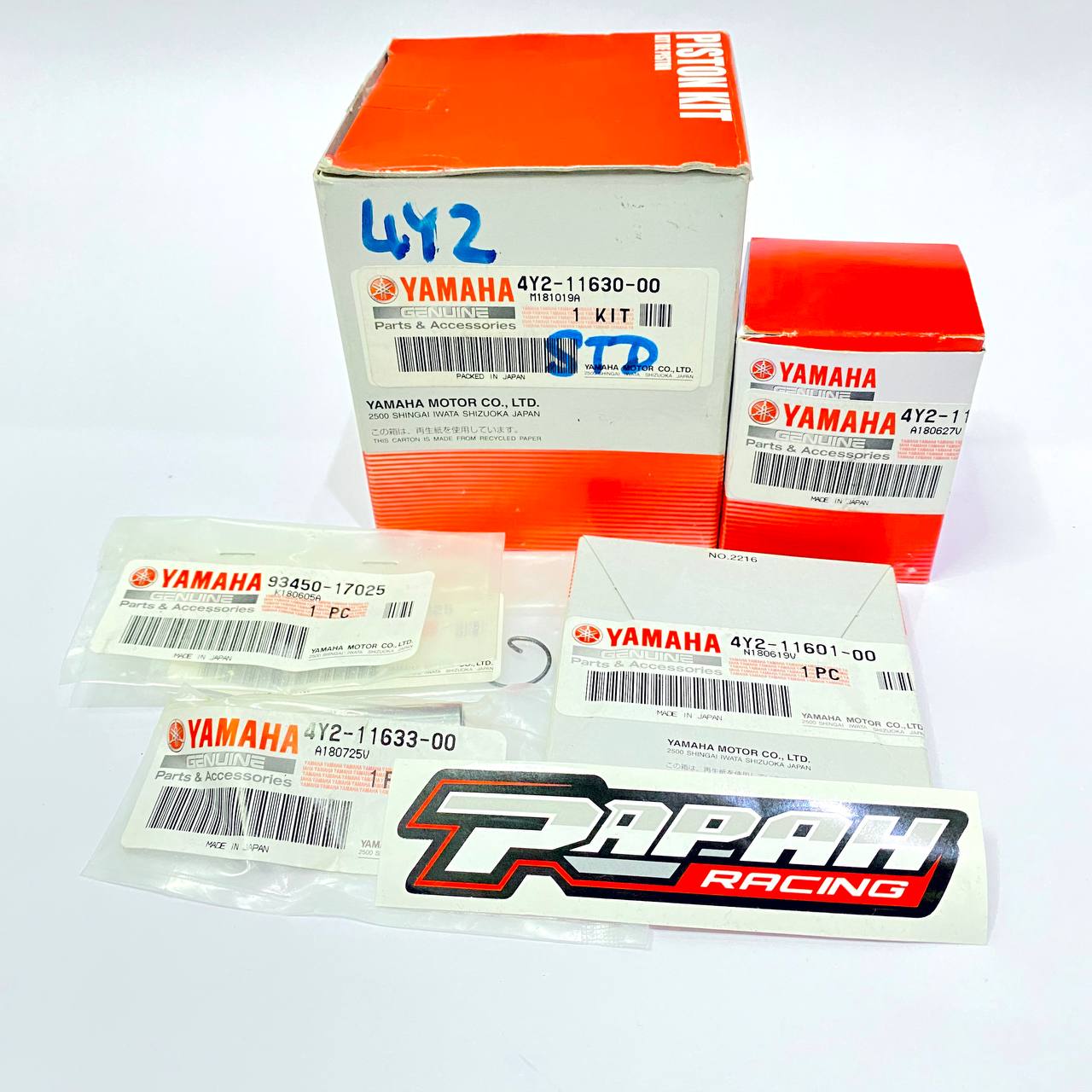 PISTON KIT RXKING STD JAPAN 4Y2 - Gambar 3