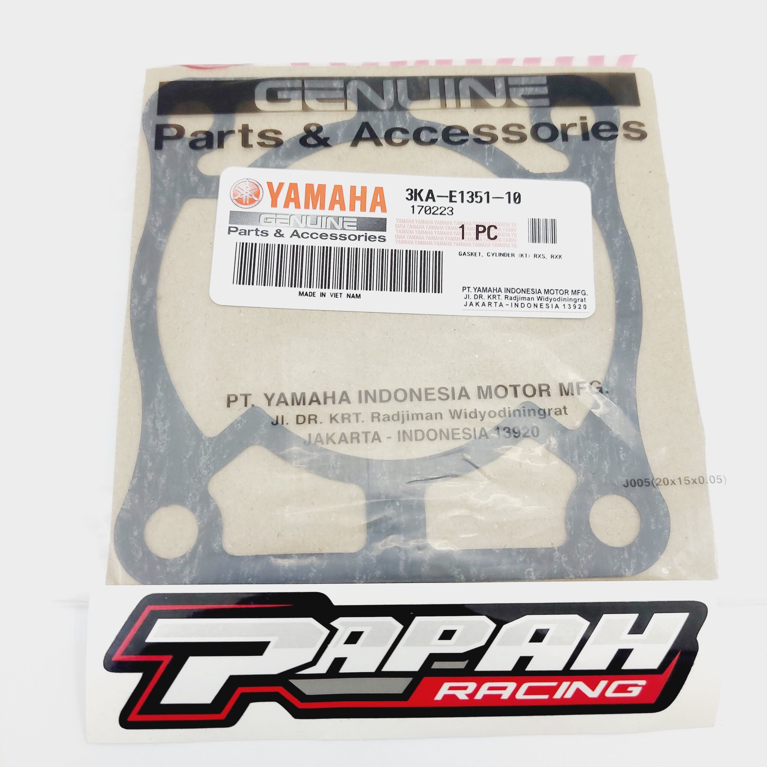 PAKING CYLINDER BLOCK BLOK YAMAHA RXKING - Gambar 3