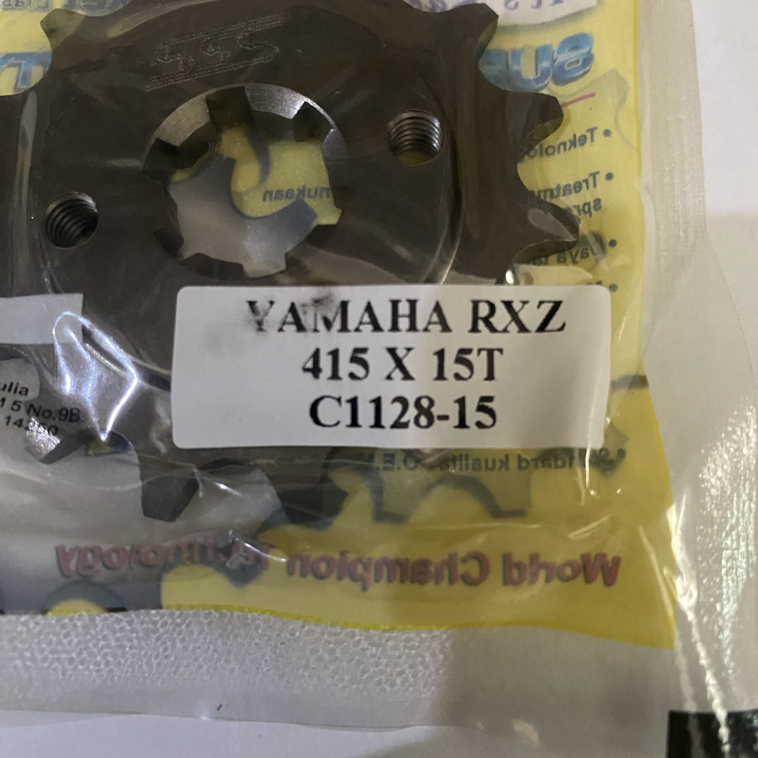 GEAR DEPAN SSS RXZ 415-15T - Gambar 3