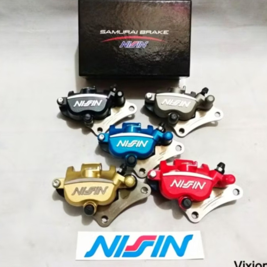 KALIPER NISSIN SAMURAI YAMAHA VIXION R15 V2 V3 XSR150 245MM 282MM 320MM 300MM - Gambar 2