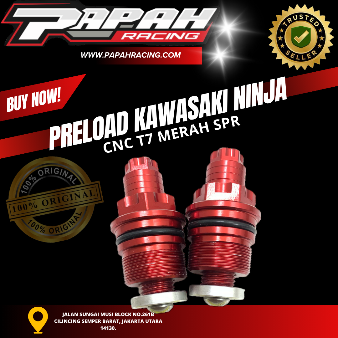 PRELOAD KAWASAKI NINJA 150R RR T7 SPR - Gambar 2