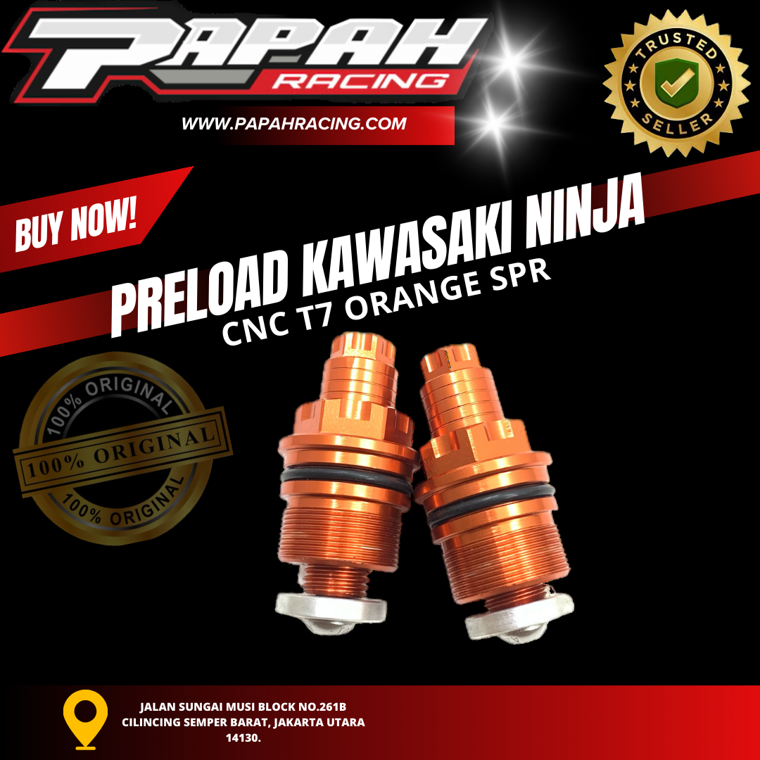 PRELOAD KAWASAKI NINJA 150R RR T7 SPR - Gambar 3
