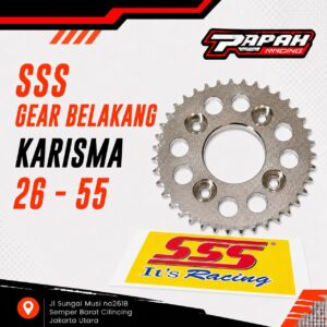 gear belakang kharisma kph