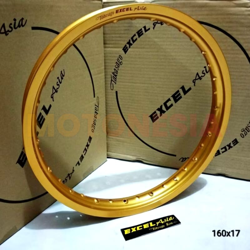 VELG EXCEL TAKASAGO GOLD 17x140 ORIGINAL – VELG MOTOR RACING RING 17 - Gambar 2