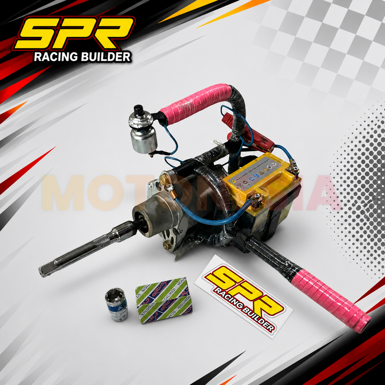 JUMPER MATIC LENGKAP AKI SPR RACING