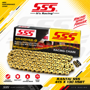 RANTAI MOTOR SSS HSBT 415 PANJANG 130L