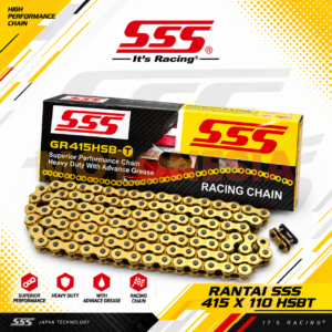 RANTAI MOTOR SSS HSBT 415 PANJANG 110L