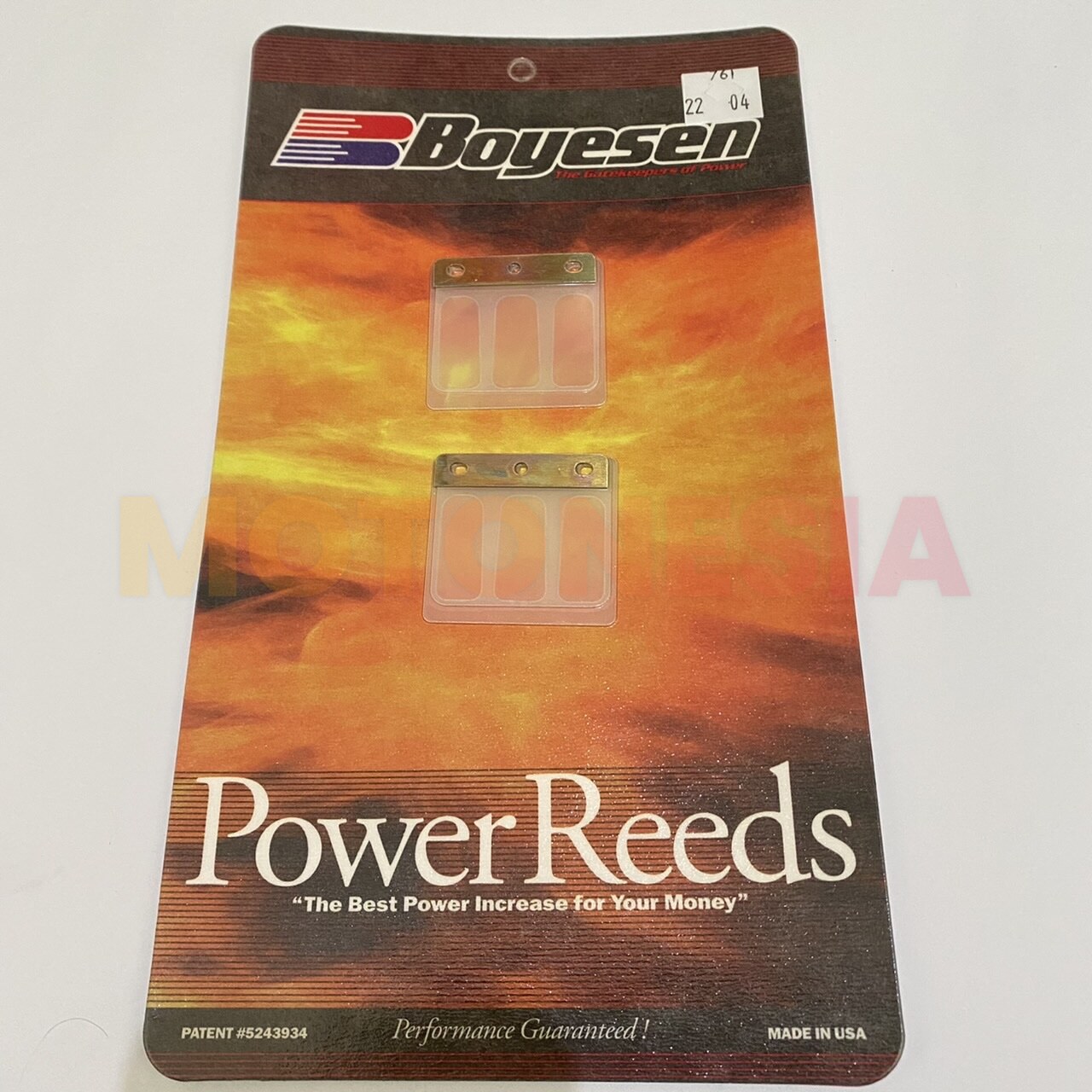BOYESEN POWER REEDS DAUN MEMBRAN SUZUKI SATRIA 2T - Gambar 2